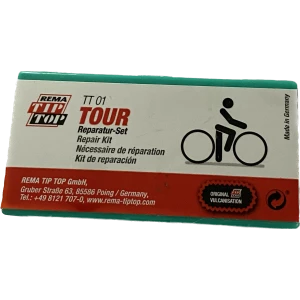 Kit De Réparation Rema TIPTOP TT01 Tour Avec Colle Et Rustines 1 Kit De Réparation Rema TIPTOP TT01 Tour Avec Colle Et Rustines