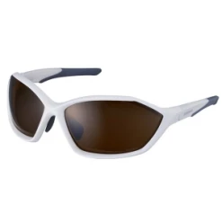 Lunettes SHIMANO CE-S71X-PL Metalic White / Polarized Brown