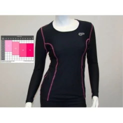 Maillot De Compression Femme BSC COMPRESSION TARGETED Taille 12 (L) -Promos Velo Sprinter Magasin maillot de compression femme bsc compression targeted taille 12 l 75 3