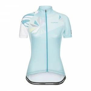Maillot Femme LOOK ELLE EOS Bleu Manches Courtes T. S-L 1 Maillot Femme LOOK ELLE EOS Bleu Manches Courtes T. S-L