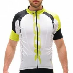 Maillot LOOK PRO TEAM Blanc/Acid Manches Courtes T. L