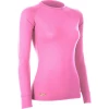 Maillot Thermique Femme MIZUNO STRETCH U/SHIRT L/S Rose T. M/L