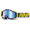 Masque 100% RACECRAFT Goggle Lindstrom - Mirror Blue Lens