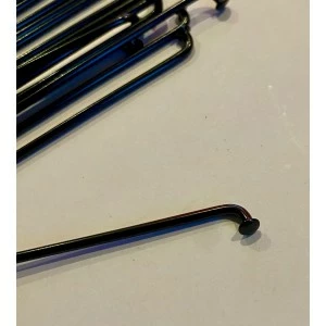 24 Rayons ATOMLAB Acier / 229mm Noir (BMX VTT 24") 2 24 Rayons ATOMLAB Acier / 229mm Noir (BMX VTT 24") – Image 2