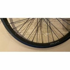 Roue Avant Bmx Custom KINK ATLAS 2 + STRANGER BALLAST Tie Dye 20" Street Park -Promos Velo Sprinter Magasin roue avant bmx global racing vector exp 20x1 38 race argent 2