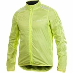 Veste Coupe Vent Légère CRAFT Featherlight Jacket T. XL Jaune Fluo